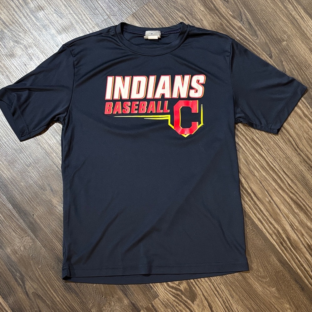 Cleveland Indians/Guardians vintage tech tee